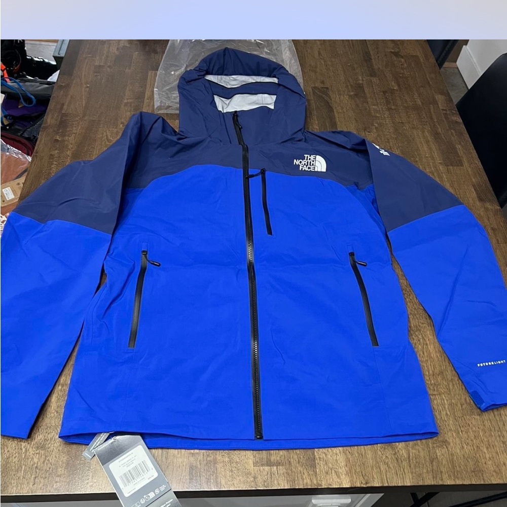 The North Face Men's Blue and Navy Performance Jacket